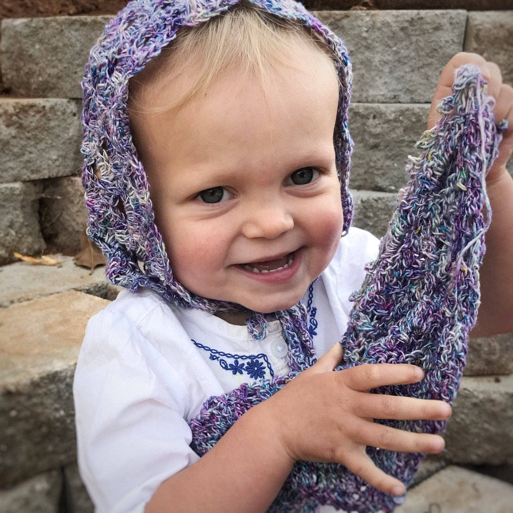 Pixie Bonnet Crochet Pattern: Vintage Bohemian Baby Hat