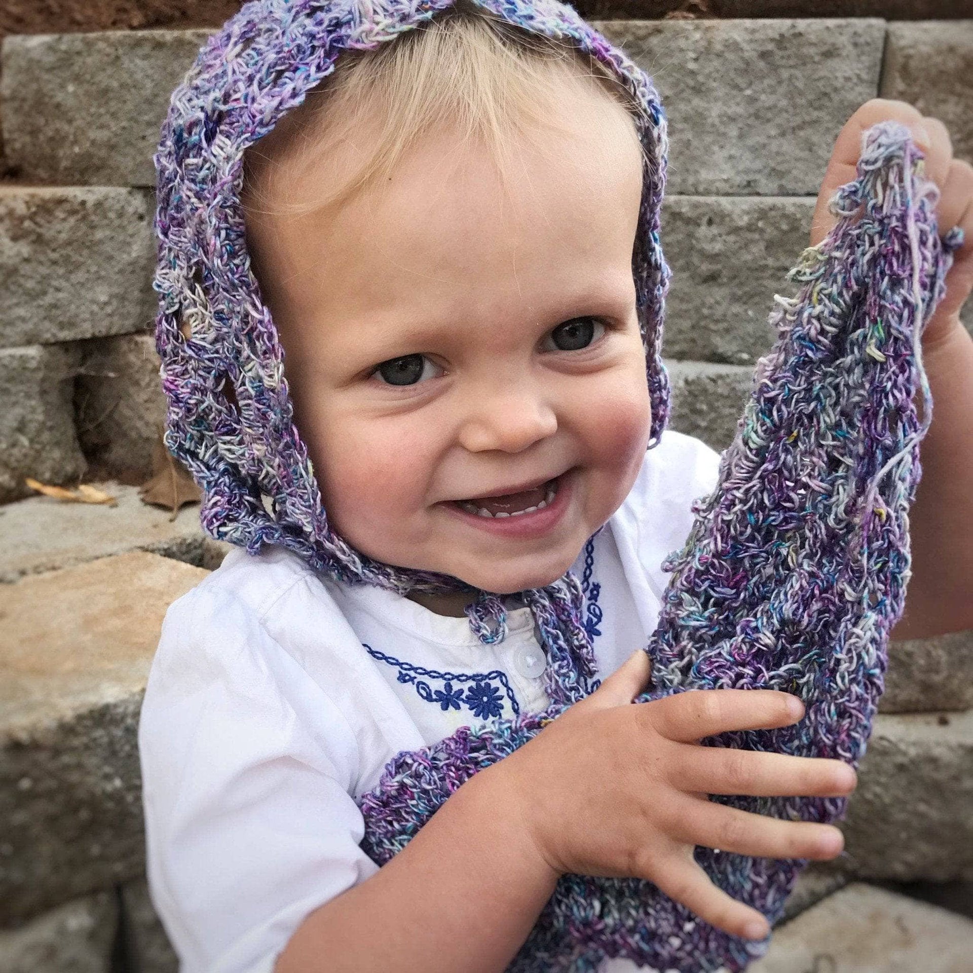 Pixie Bonnet Crochet Pattern: Vintage Bohemian Baby Hat
