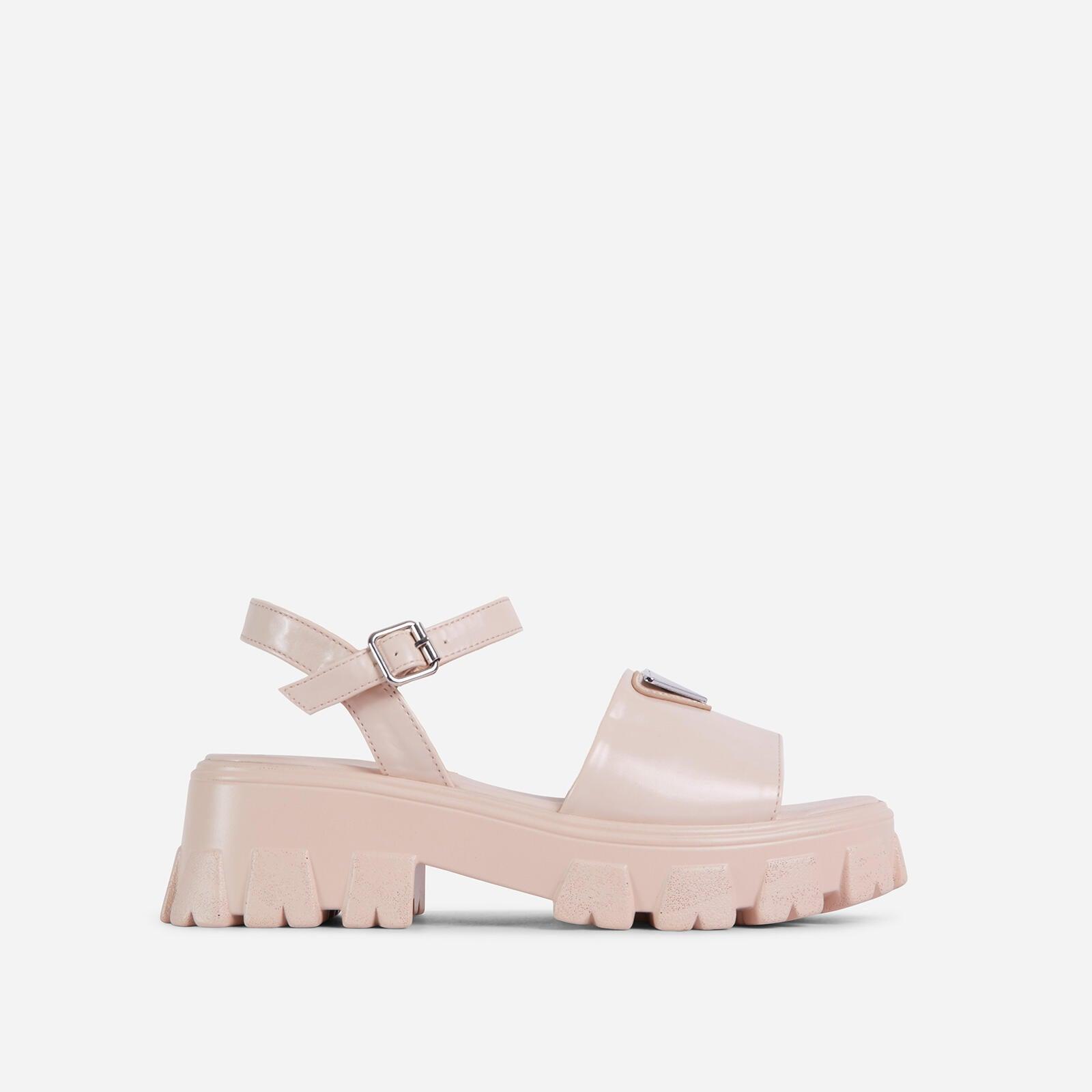 Women’s Platform Buckle Sandals Casual Open Toe Ankle Strap Shoes