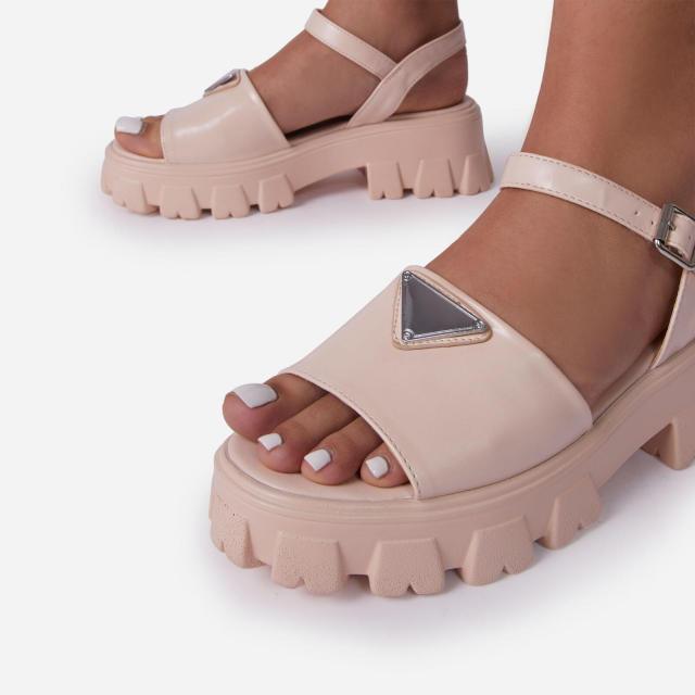 Women’s Platform Buckle Sandals Casual Open Toe Ankle Strap Shoes