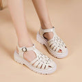 Women’s Platform Buckle Sandals Casual Open Toe Ankle Strap Shoes
