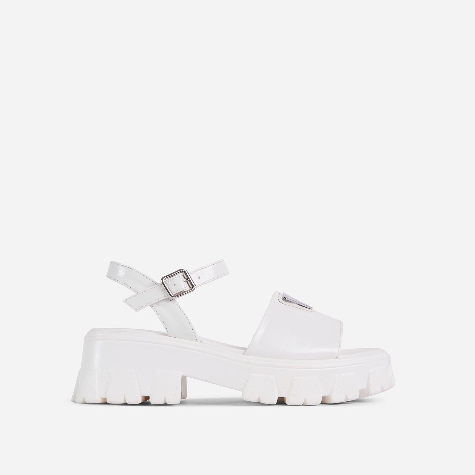 Women’s Platform Buckle Sandals Casual Open Toe Ankle Strap Shoes