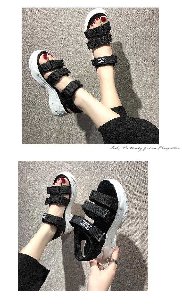 Women's Platform Beach Sandals Chunky Sporty Casual Summer Shoes