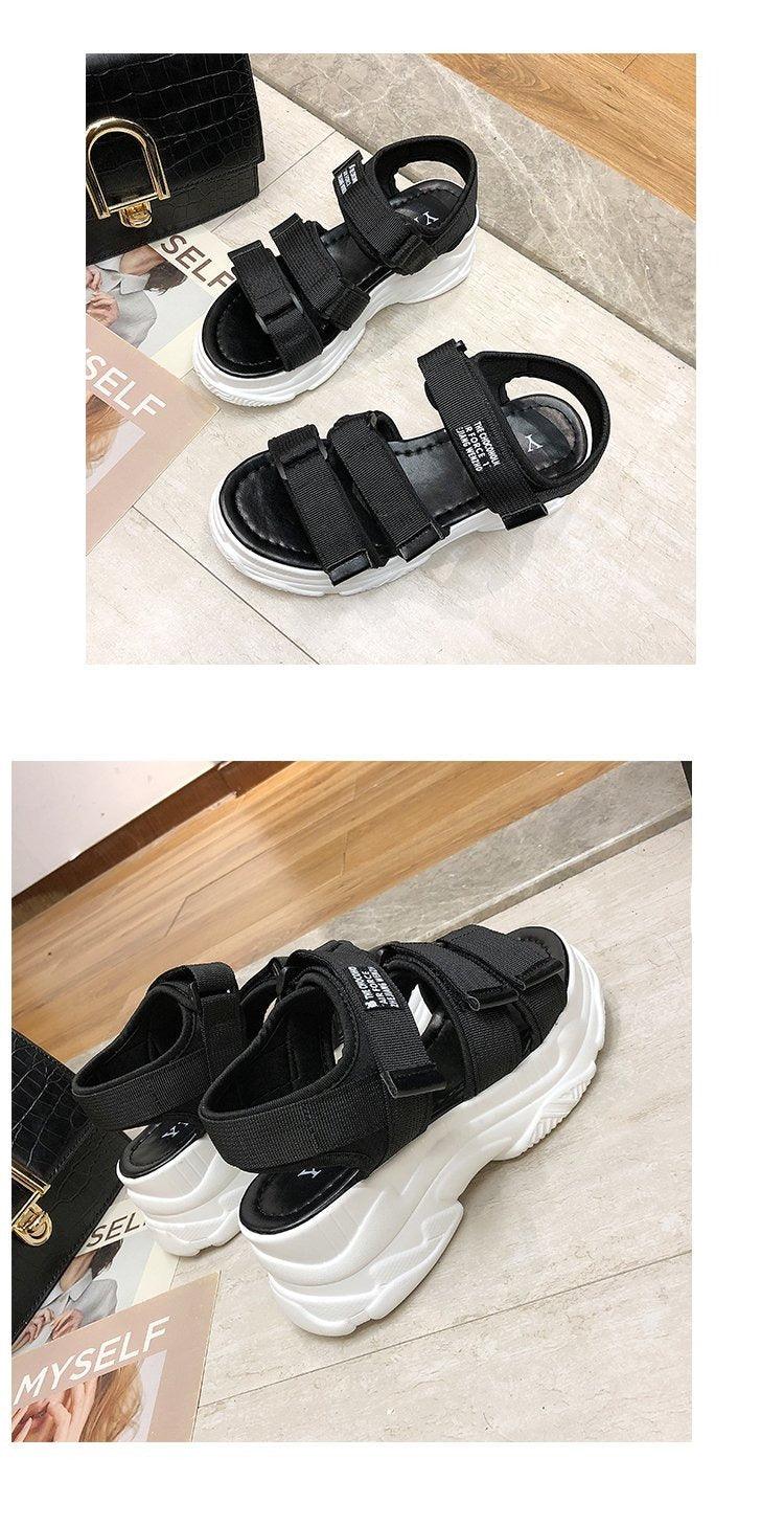 Women's Platform Beach Sandals Chunky Sporty Casual Summer Shoes