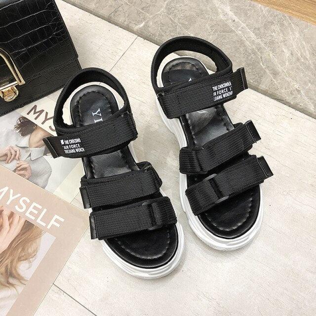Women's Platform Beach Sandals Chunky Sporty Casual Summer Shoes