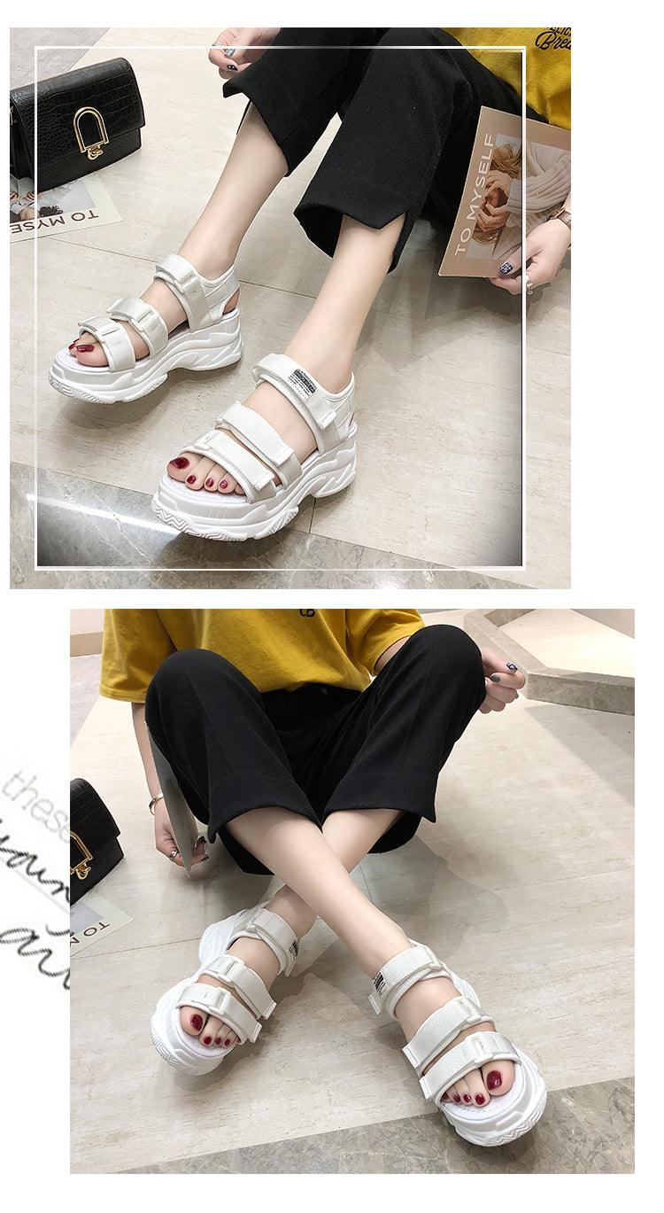 Women's Platform Beach Sandals Chunky Sporty Casual Summer Shoes