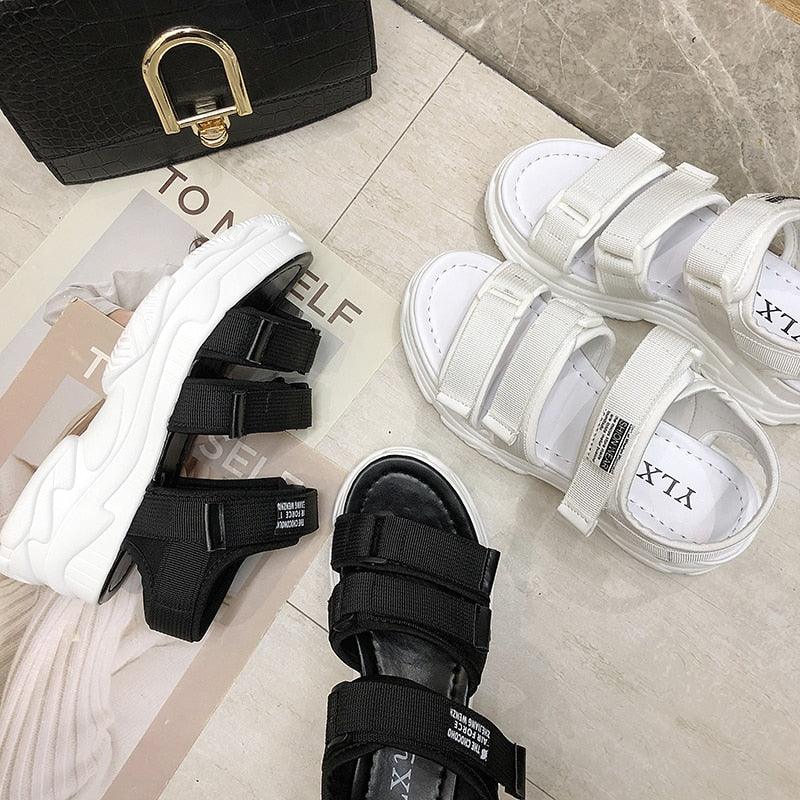 Women's Platform Beach Sandals Chunky Sporty Casual Summer Shoes