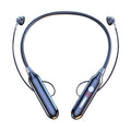 Wireless Neckband Bluetooth Headphones with 24-Hour Battery, Black