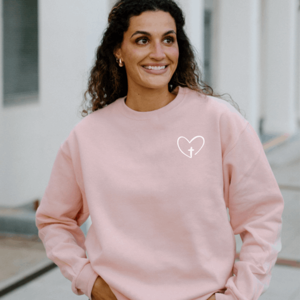 Jesus Has My Back Christian Sweatshirt