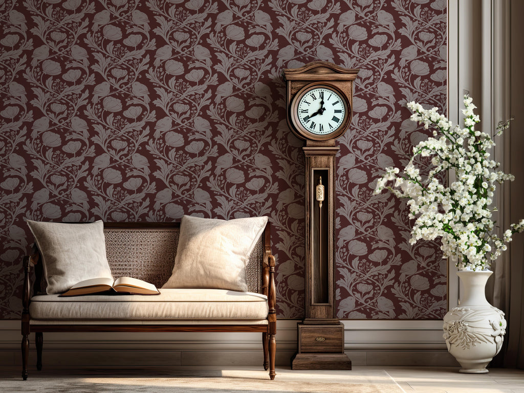 Willetta Wallpaper by Wirihana Design
