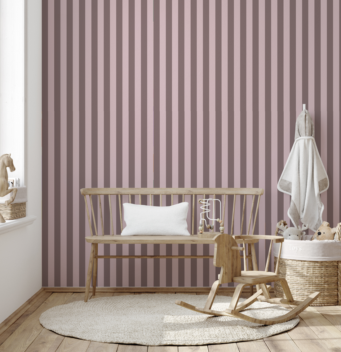 Hayes Minimalist Removable Wallpaper for Chic Interiors