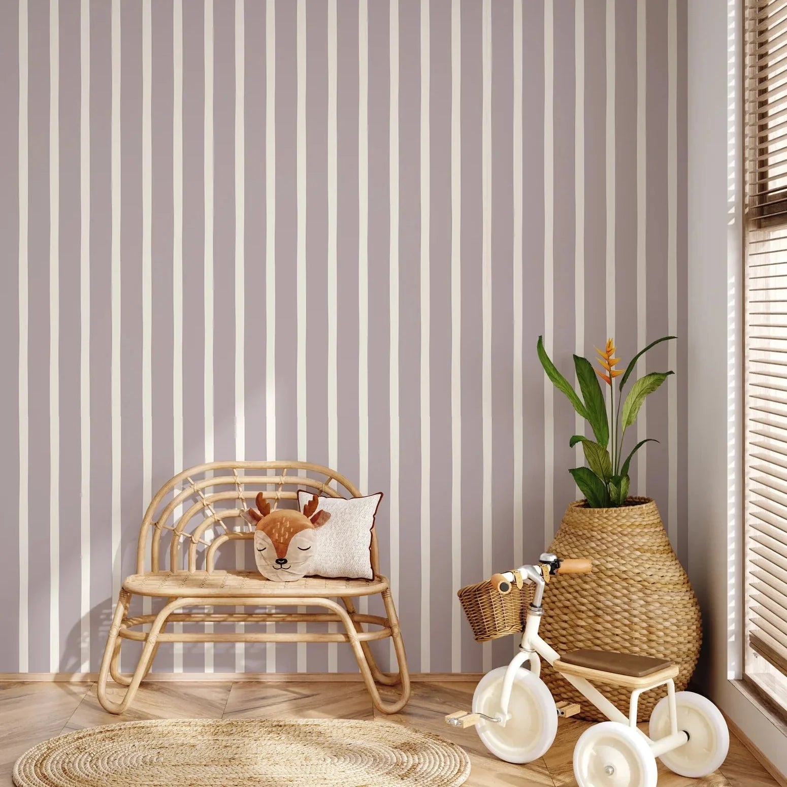 Sutherland Wallpaper by Linen and Paper Design