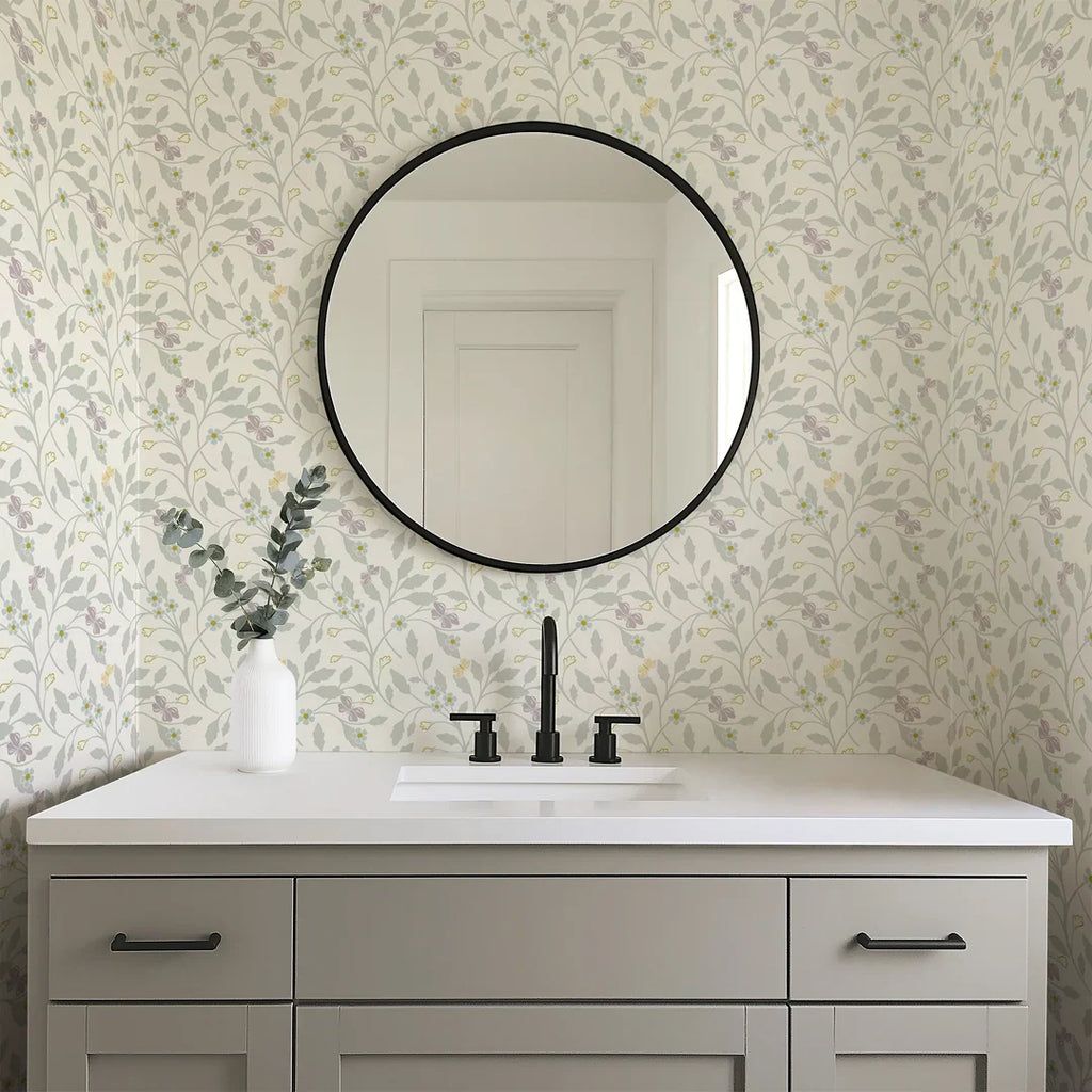 Noa Wallpaper by Linen and Paper Design