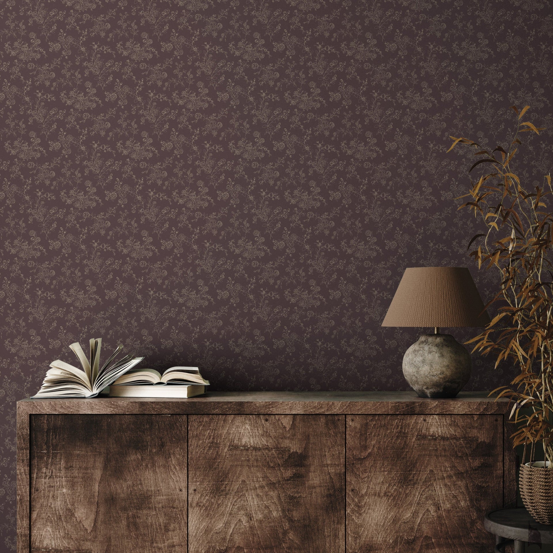 Wynne Removable Peel and Stick Wallpaper by Grateful Artsy Soul
