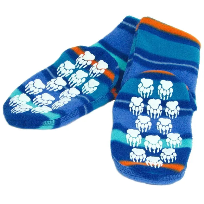 Polar Feet Fleece Socks - Jazz Stripes