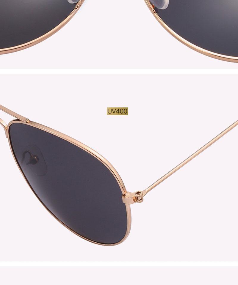 Polarized Mirror Sunglasses with Elastic Metal Temples