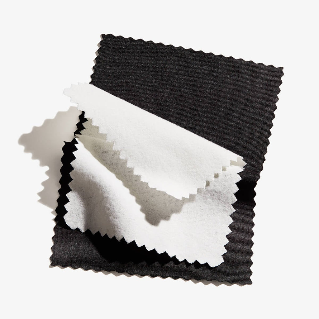 Jewelry Polishing Cloth for Silver and Gold - Black and White