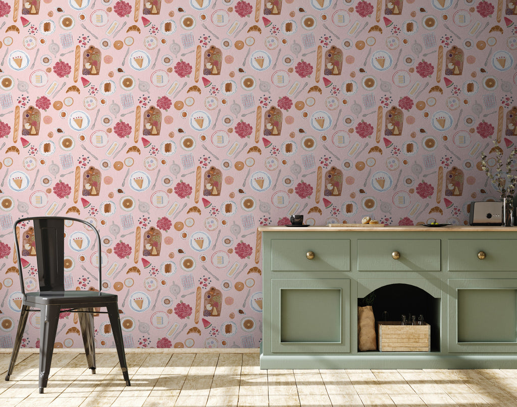 Pollyanne Wallpaper by Peggy Faucheux