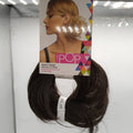 Hairdo Pop Wavy Wrap hair extension in R6 Dark Chocolate color