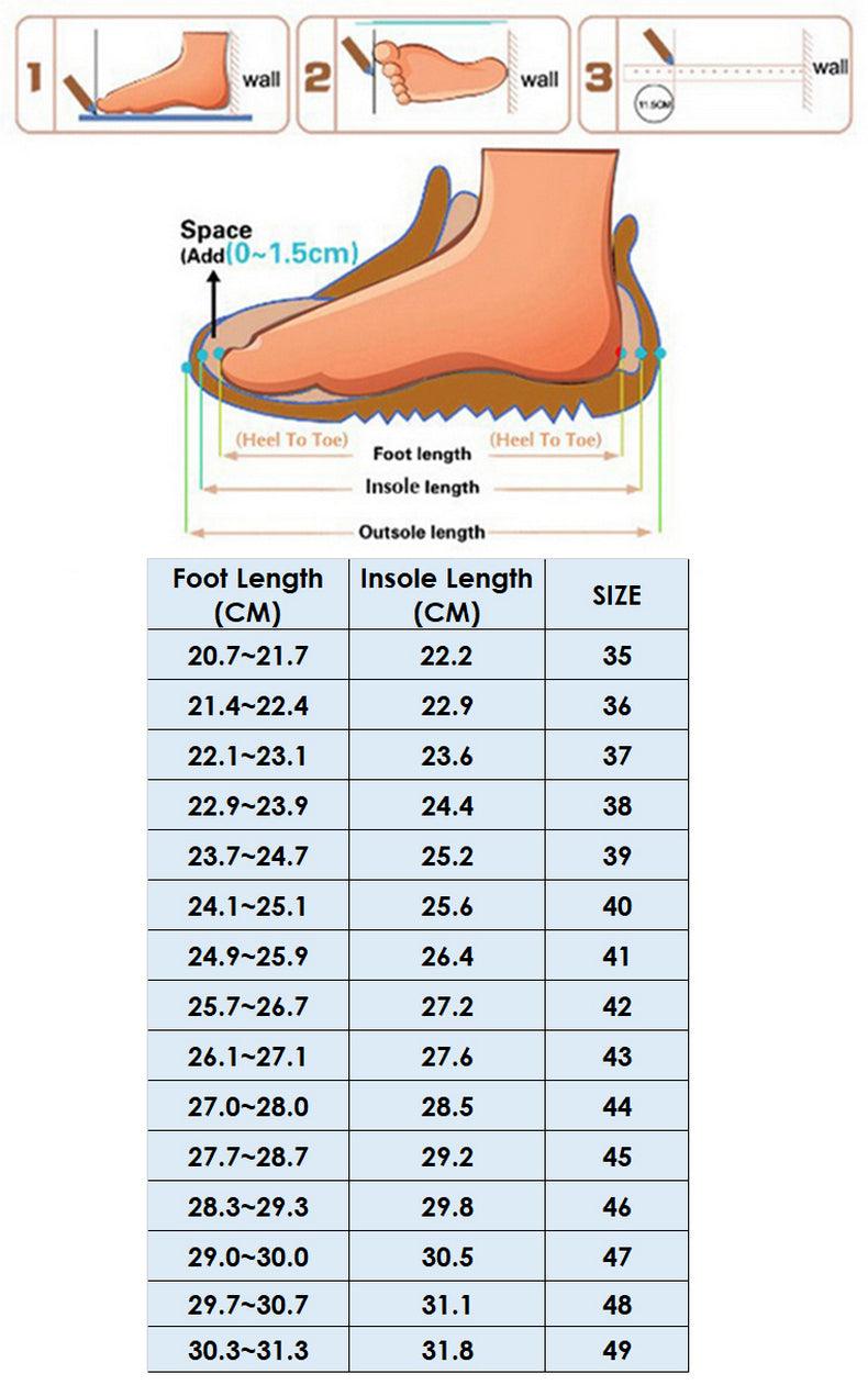 Men's Leather Hiking Shoes, Outdoor Casual Work Sneakers