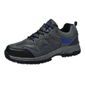 Men's Leather Hiking Shoes, Outdoor Casual Work Sneakers