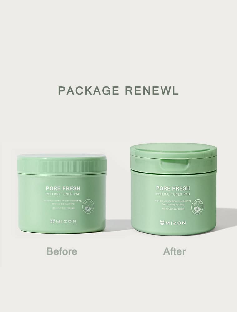 Pore Fresh Peeling Toner Pads with Houttuynia Cordata Extract