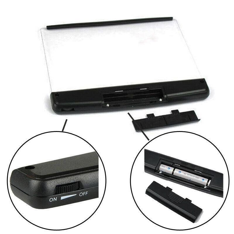 Portable Minimalist LED Book Light for Reading and Travel