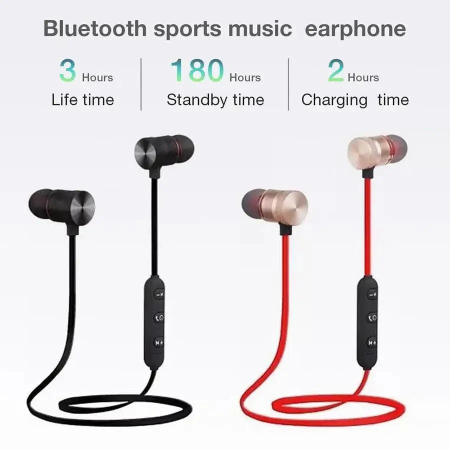 Wireless Bluetooth 5.0 Magnetic Sport Earphones for Gym & Running