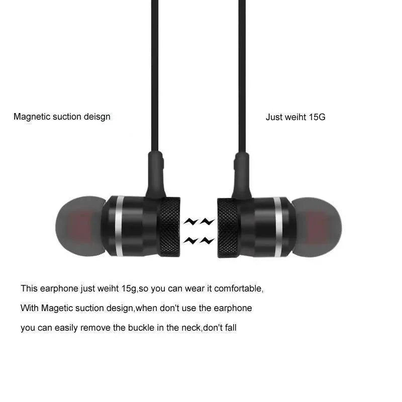 Wireless Bluetooth 5.0 Magnetic Sport Earphones for Gym & Running