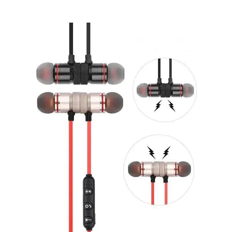Wireless Bluetooth 5.0 Magnetic Sport Earphones for Gym & Running