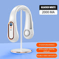 Portable Bladeless Neck Fan, 5-Speed USB Rechargeable Air Cooler