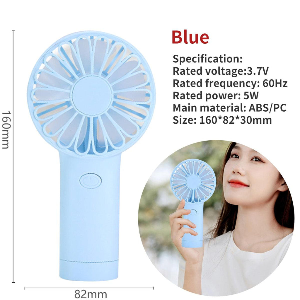 Rechargeable Bladeless Neck Fan with 3 Speeds - Minimalist Design
