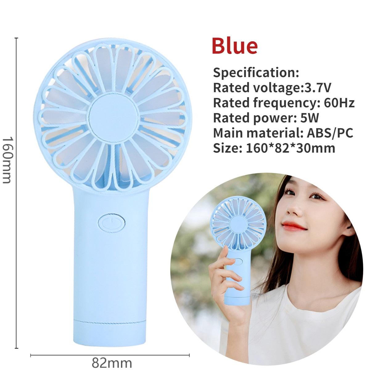 Rechargeable Bladeless Neck Fan with 3 Speeds - Minimalist Design