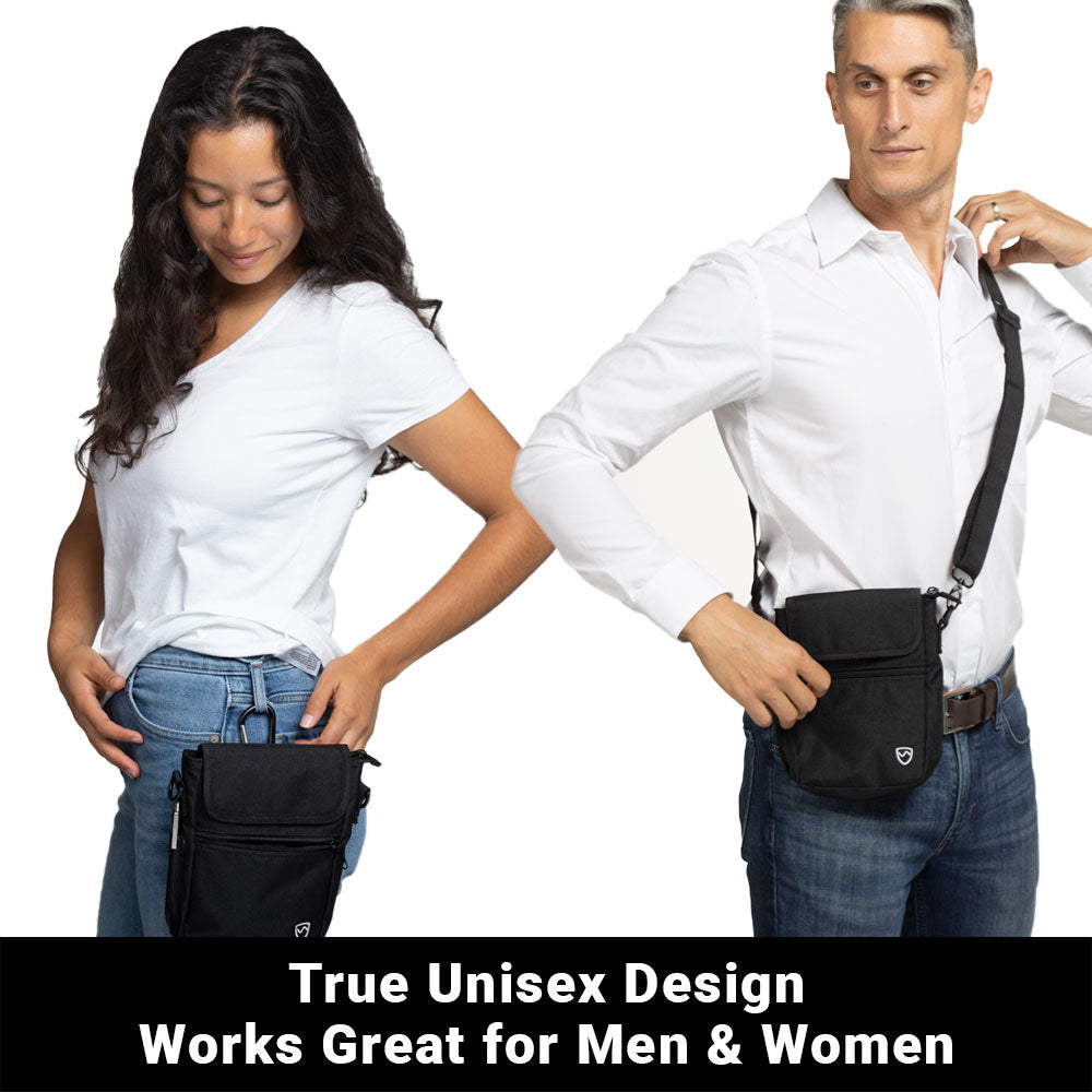 EMF Protection Phone Pouch with Removable Crossbody Strap - Image 5