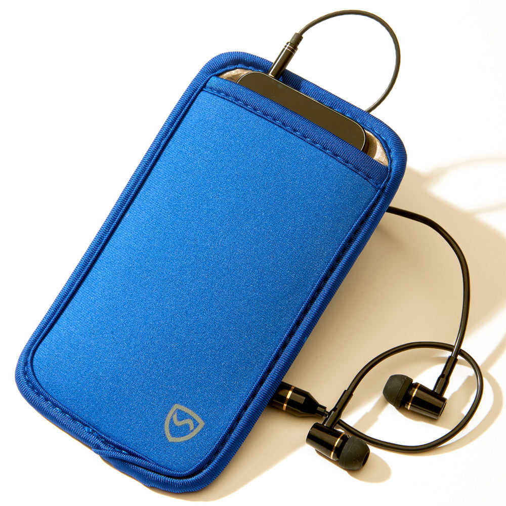 Black EMF Protection Protective Mobile Phone Carrying Pouch - Image 9