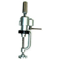 Professional metallic silver aluminum alloy practice head stand for cosmetology training
