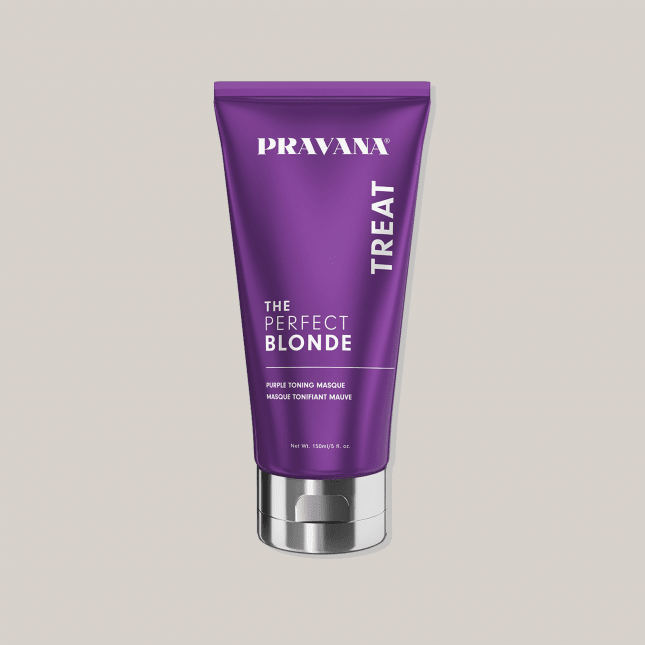 Pravana The Perfect Blonde Masque 5 oz container for toning and conditioning