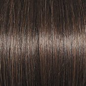 Precedence Short Layered Wig in Dark Chestnut Brown, Classic Style