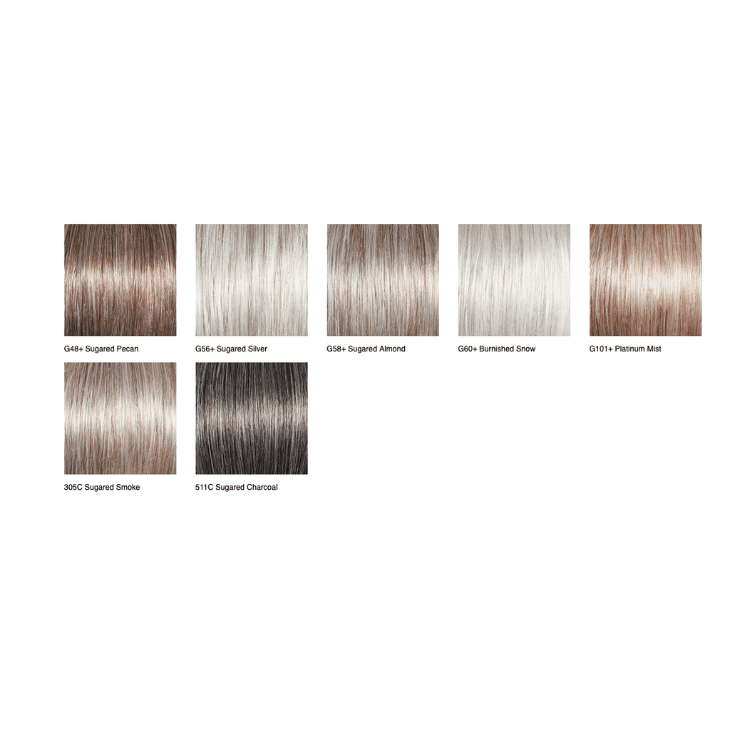 Precedence Short Layered Wig in Dark Chestnut Brown, Classic Style