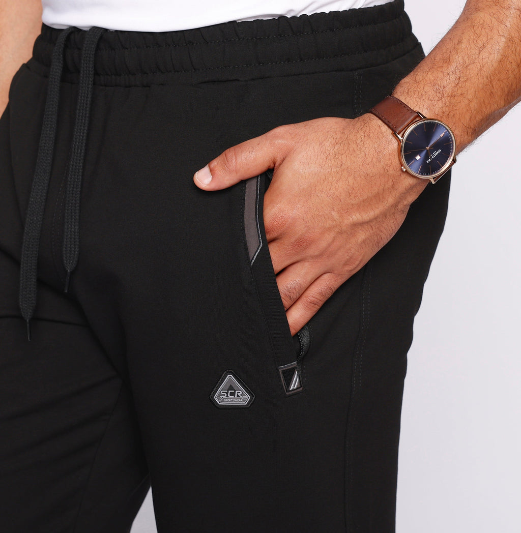 Men's Athletic Straight Fit Sweatpants in Grey