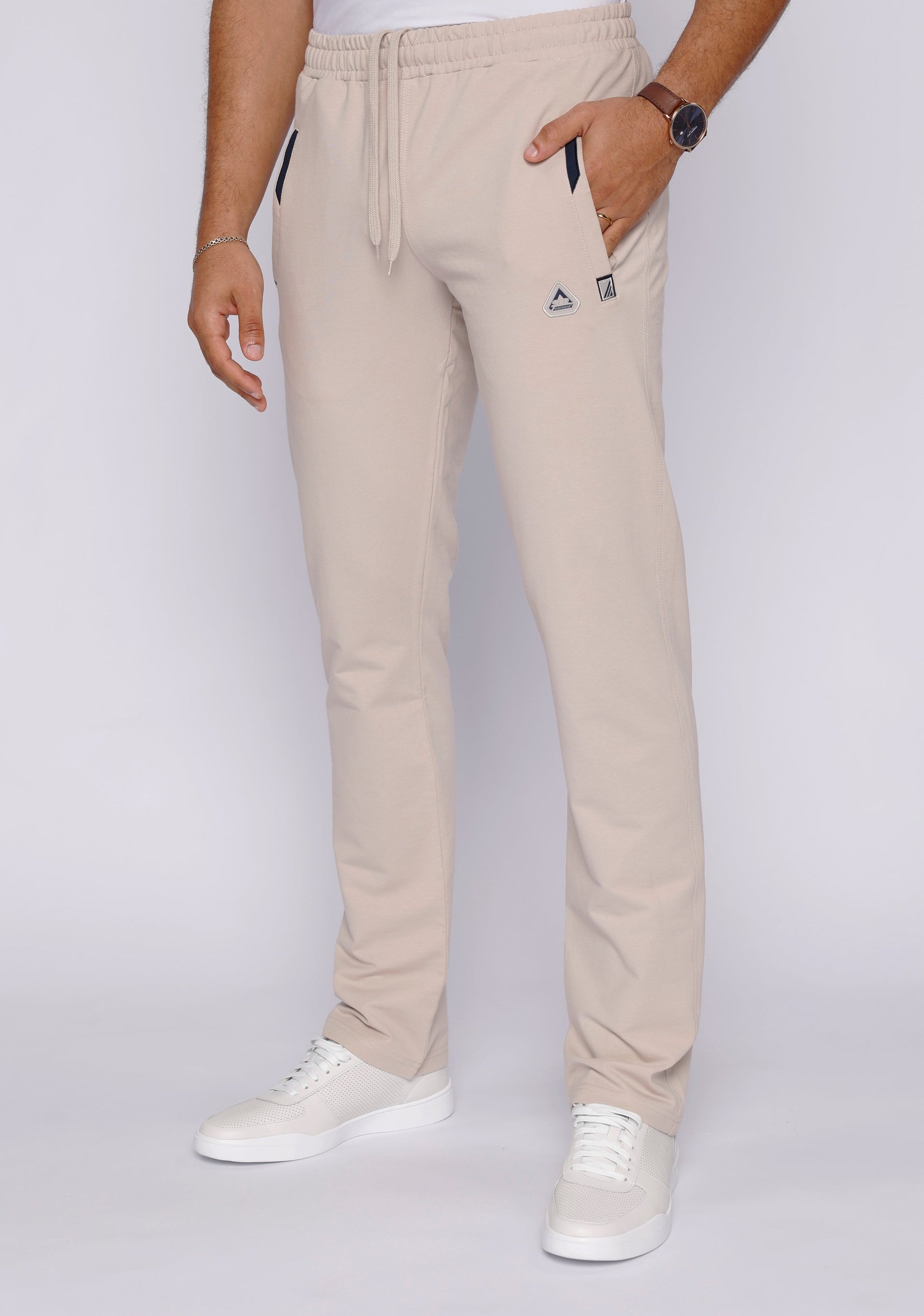 Men's Athletic Straight Fit Sweatpants in Grey - Image 33