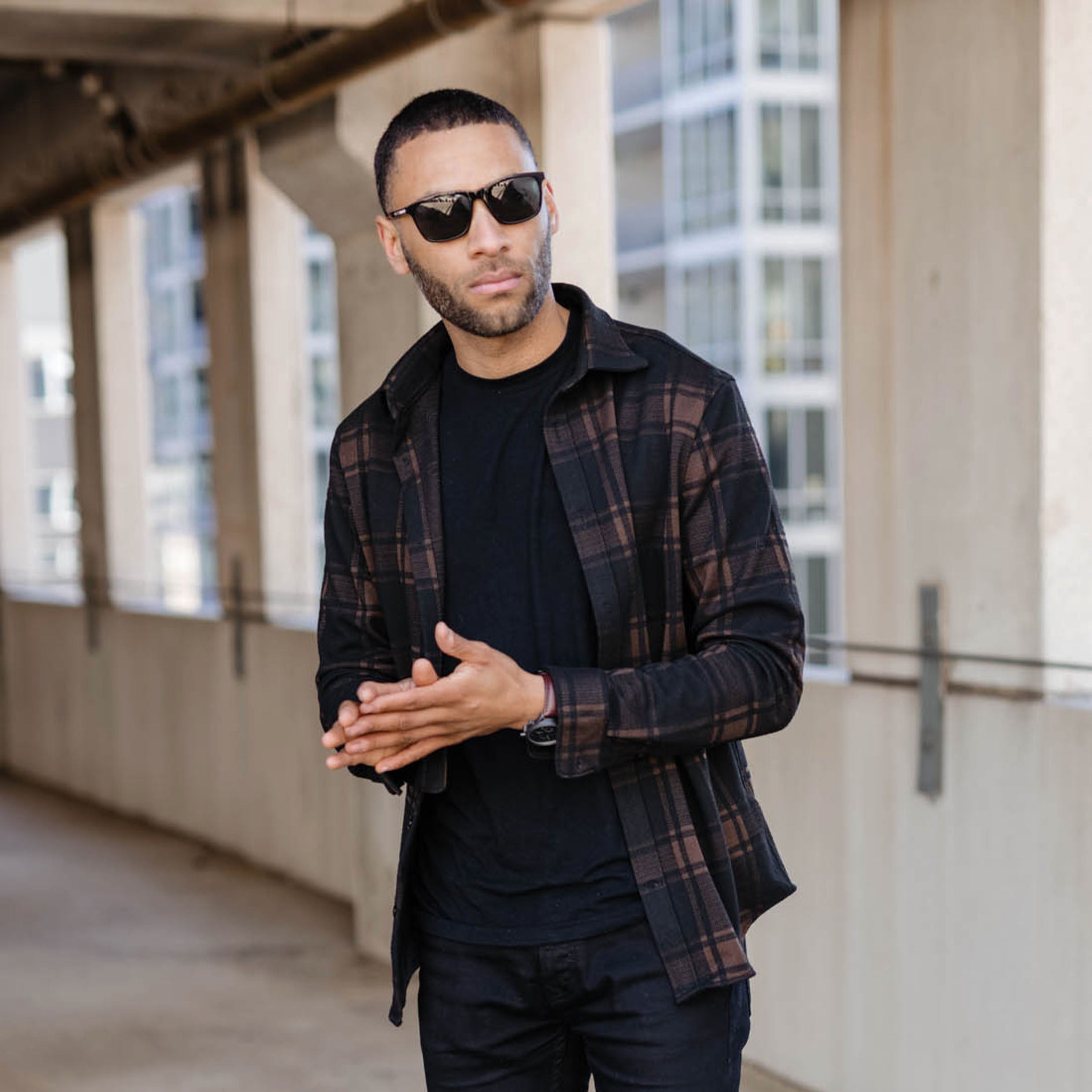 Presley Lightweight Acetate Sunglasses in Rye Tort