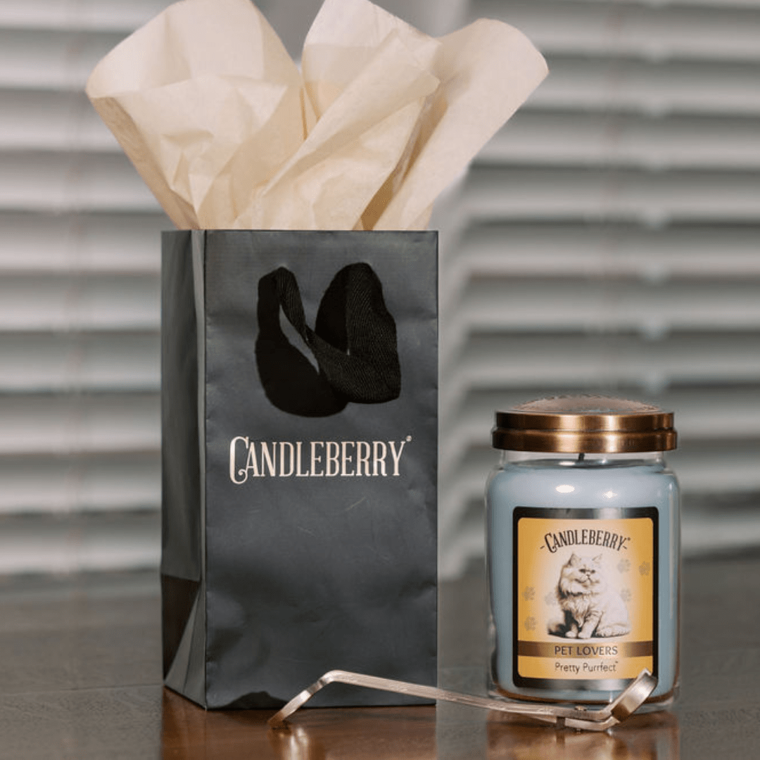 Pretty Purrfect™ Large Jar Candle - Soy Blend Glass