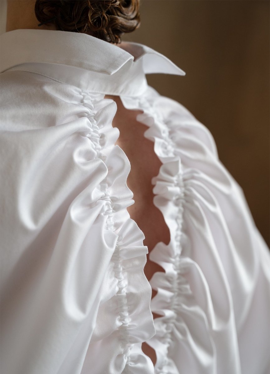 Prima Italian Design White Shirt Organic Cotton