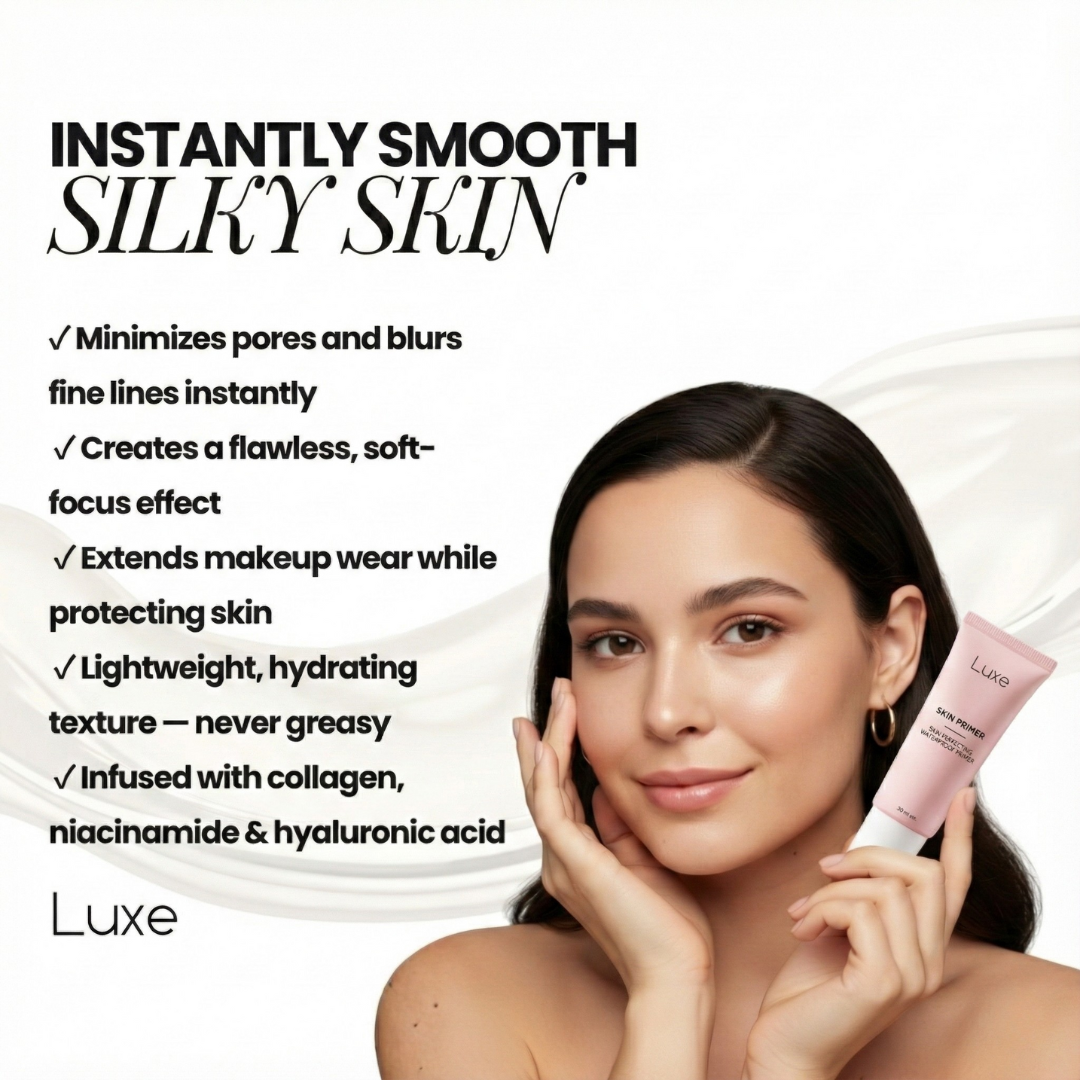 Skin Perfecting Face Primer Blurs Pores and Fine Lines