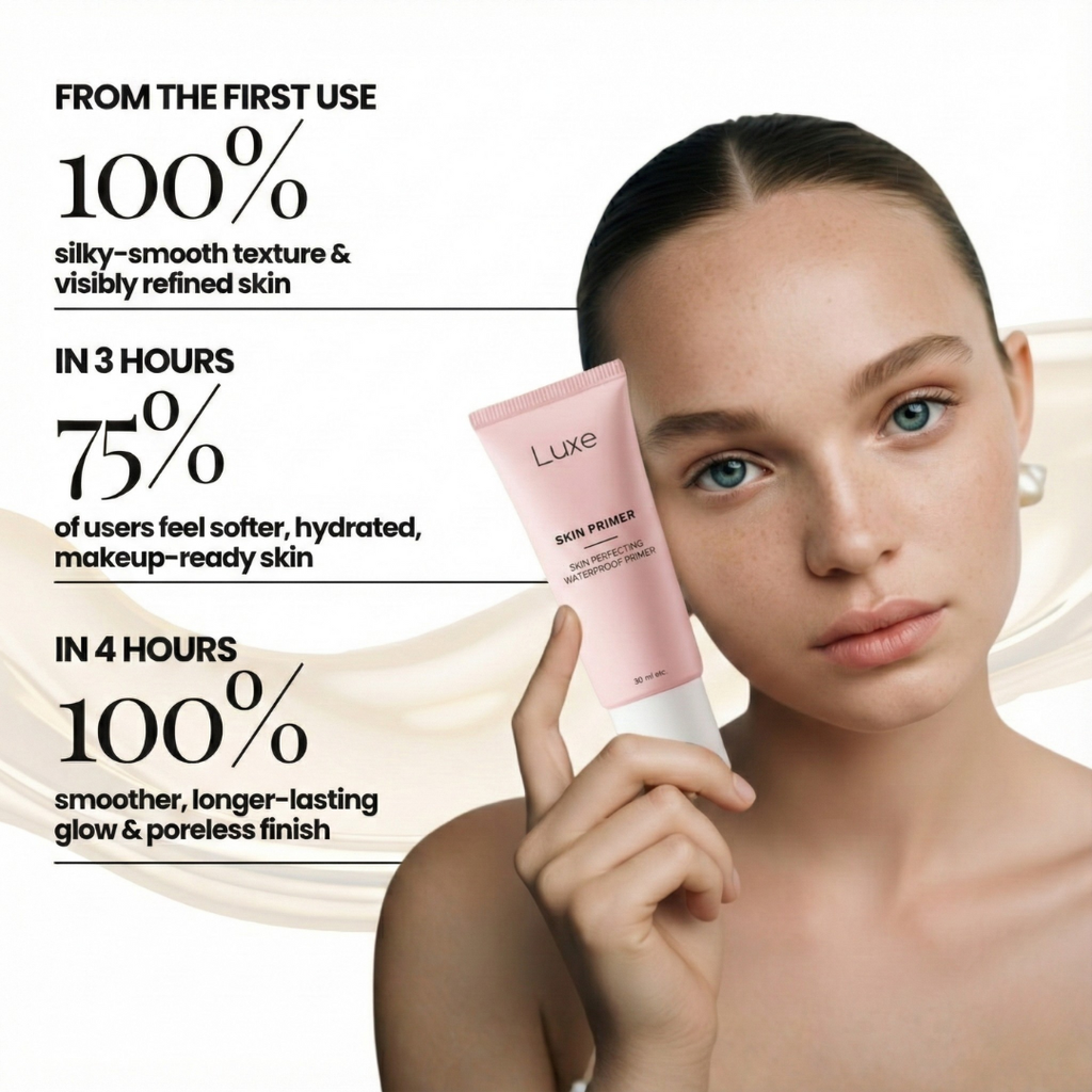 Skin Perfecting Face Primer Blurs Pores and Fine Lines