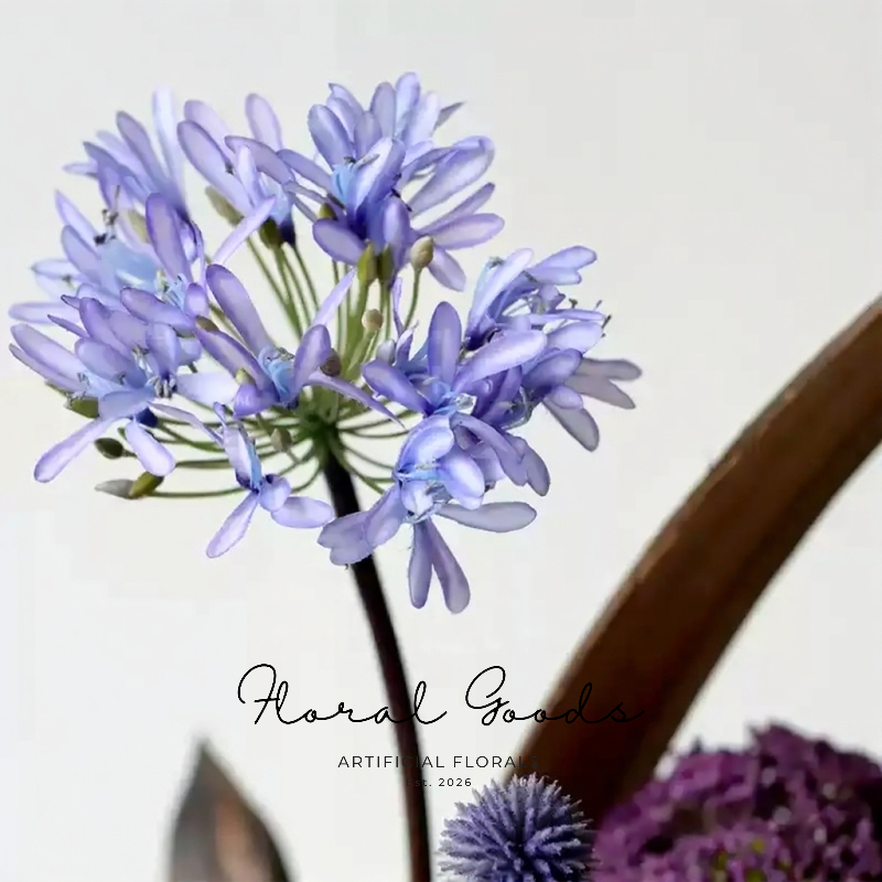 Elegant Agapanthus Stem – 25.6"