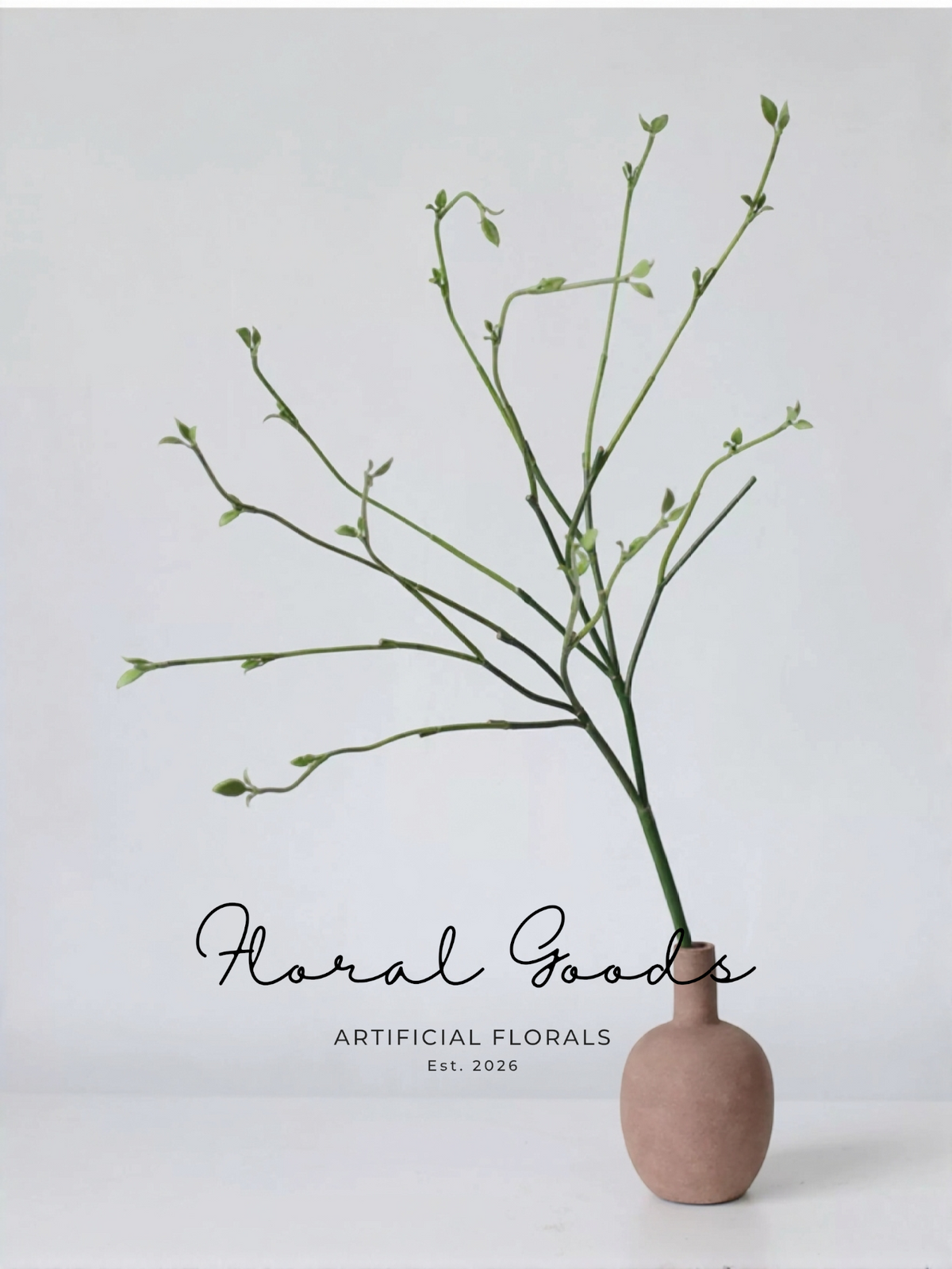 Airy Willow Bud Branch – 38.2"