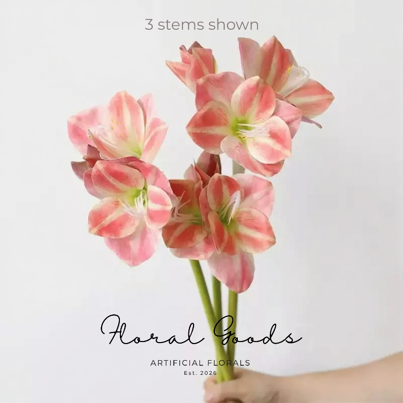 Elegant Amaryllis Stem – 26.5"