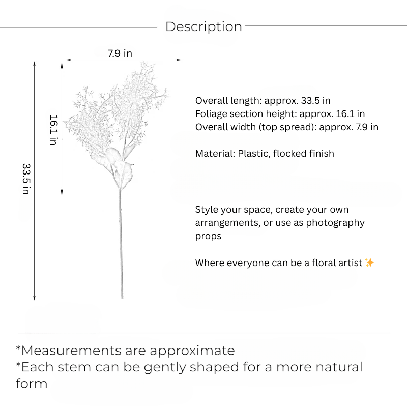 Autumn Mist Branch – 33.5"
